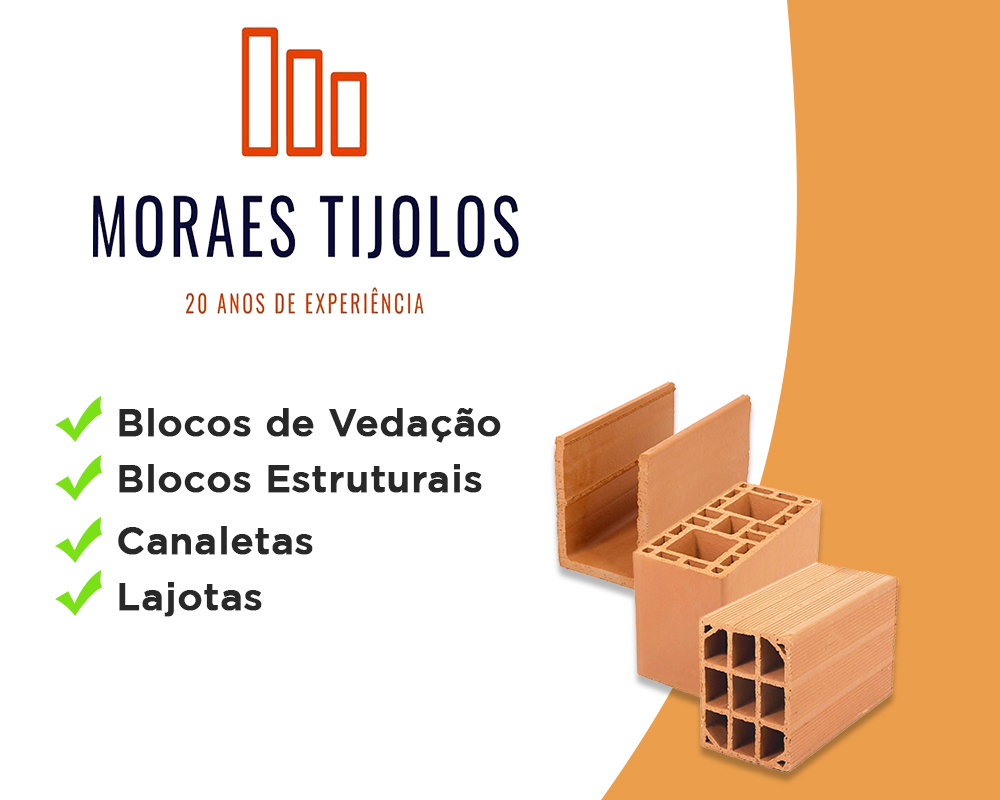 Produtos Moraes Tijolos Direto Da F Brica